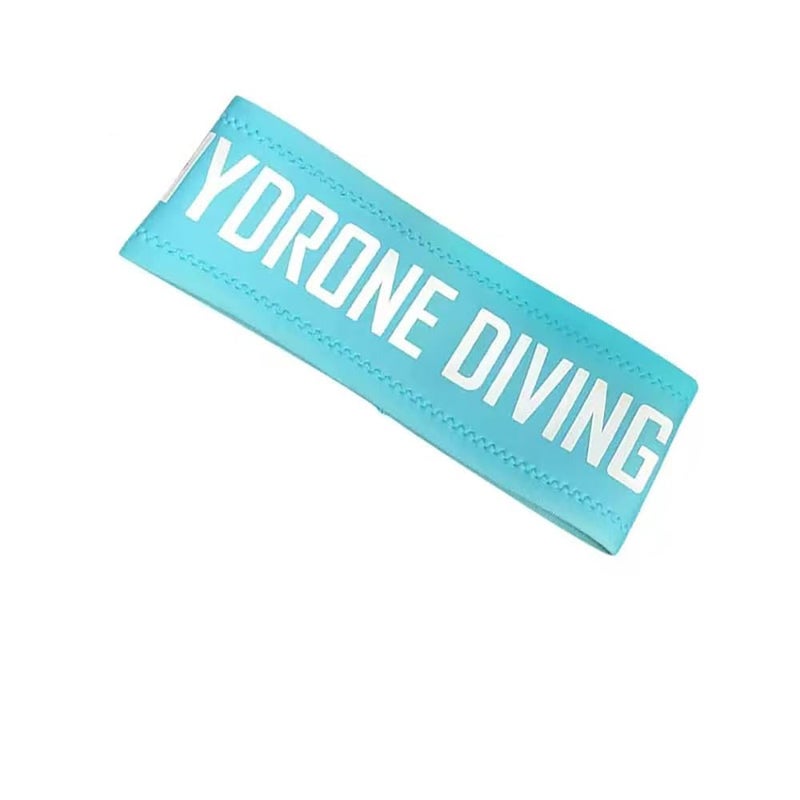 5M3M DIVING Hydrone Diving Headband 2mm Neoprene Scuba Hairband Elastic Non-Slip Swimming Headband Workout Sweat Bands for Women Men Children Scuba Dive Snorkeling Swimming Surfing (Blue) - Image 1